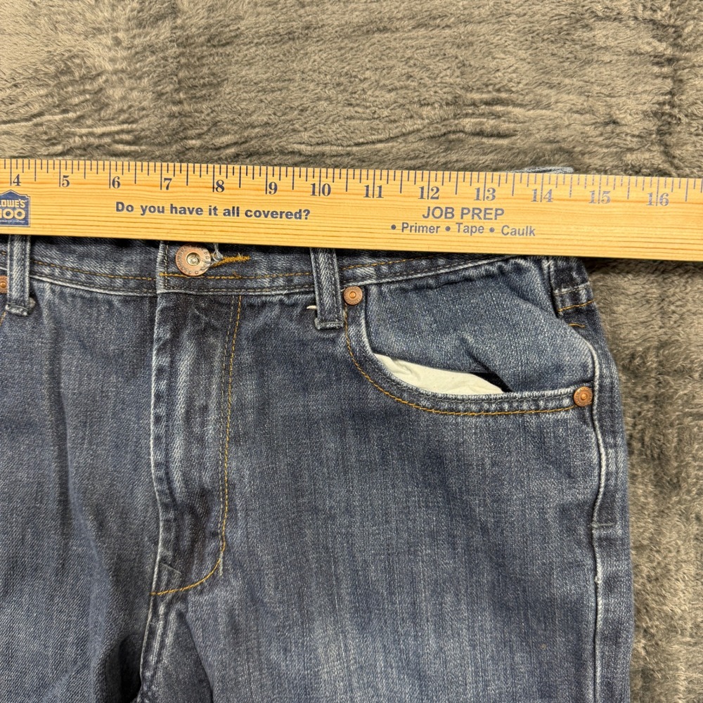 Flypaper Jeans Mens‎ 33x28 Blue Excellent Straight Leg Cotton Zipper Pocket 2065 - Picture 4 of 12